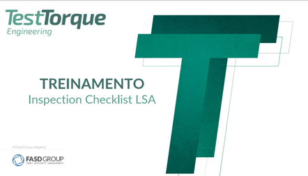 Preenchimento de Checklist de Inspeção de LSA